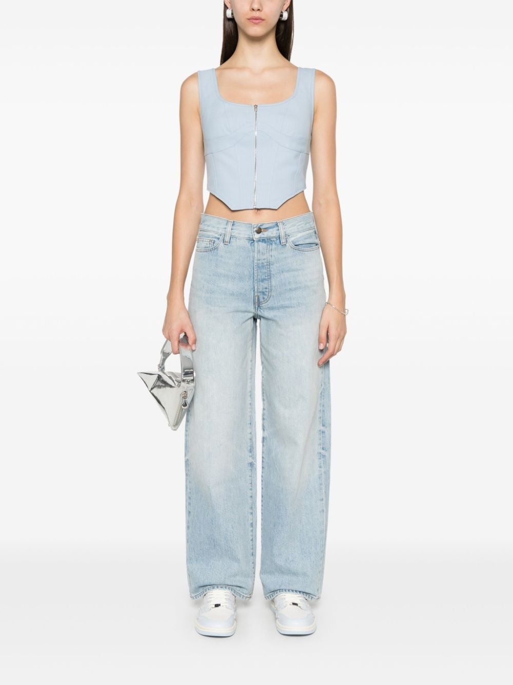 wide-leg jeans - 2