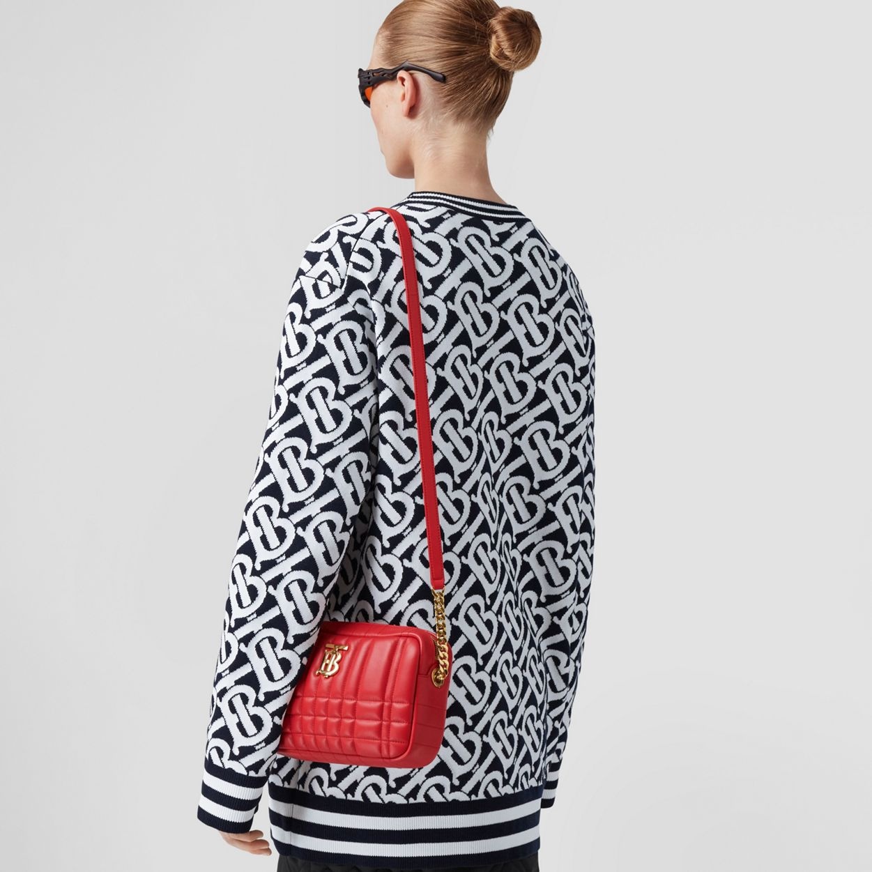 Small Quilted Lambskin Lola Camera Bag - 9