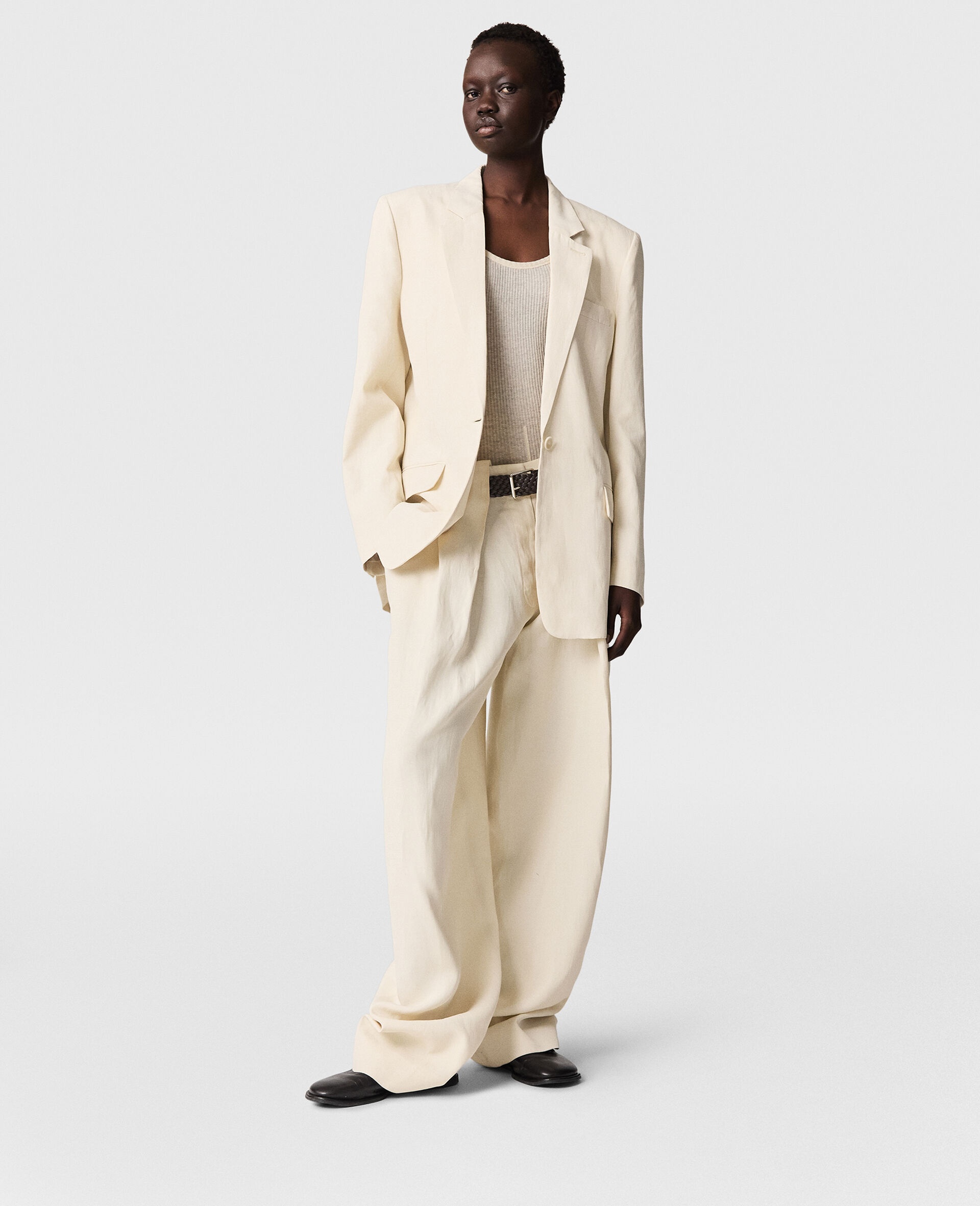 Slouchy Paneled Pants - 5