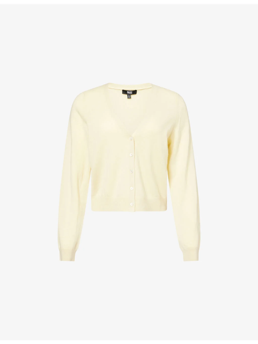 Brioche Cashmere Knitted Cardigan - 1