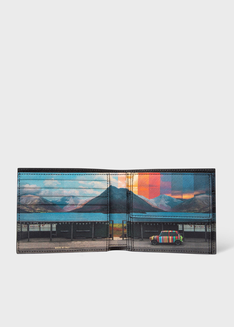 Paul Smith 'Mini Mountain' Interior Billfold and Coin Wallet outlook