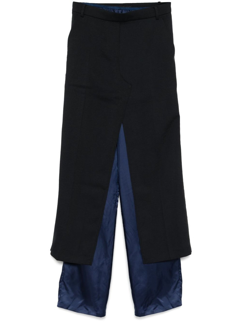 slip layered pants 1