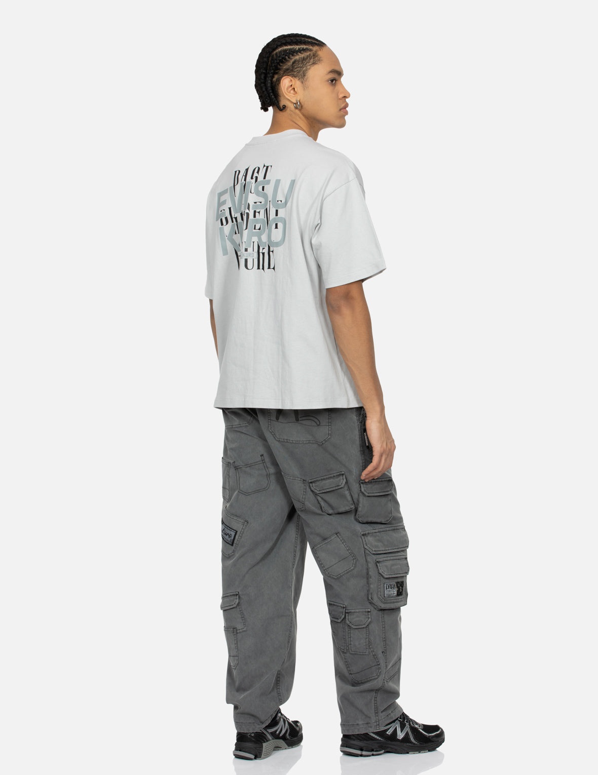 Multi-Print Loose Fit T-shirt - 3