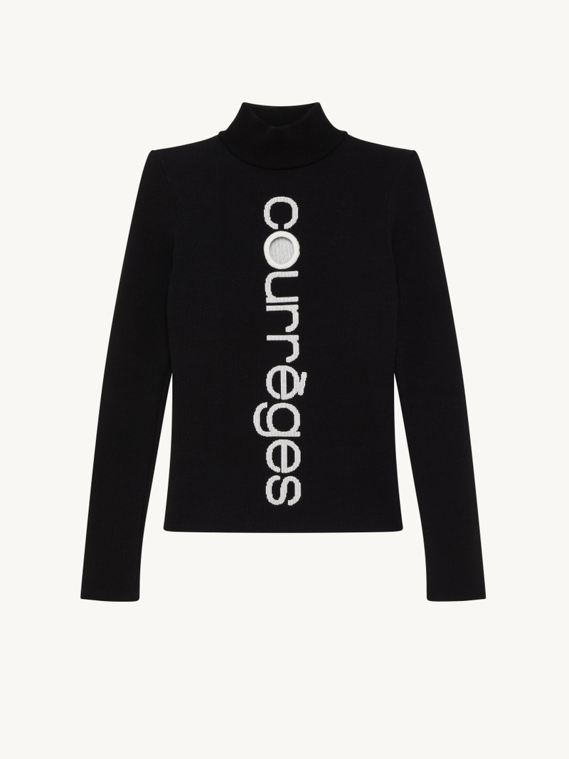 SWEATER COURRÃˆGES INTARSIA 1