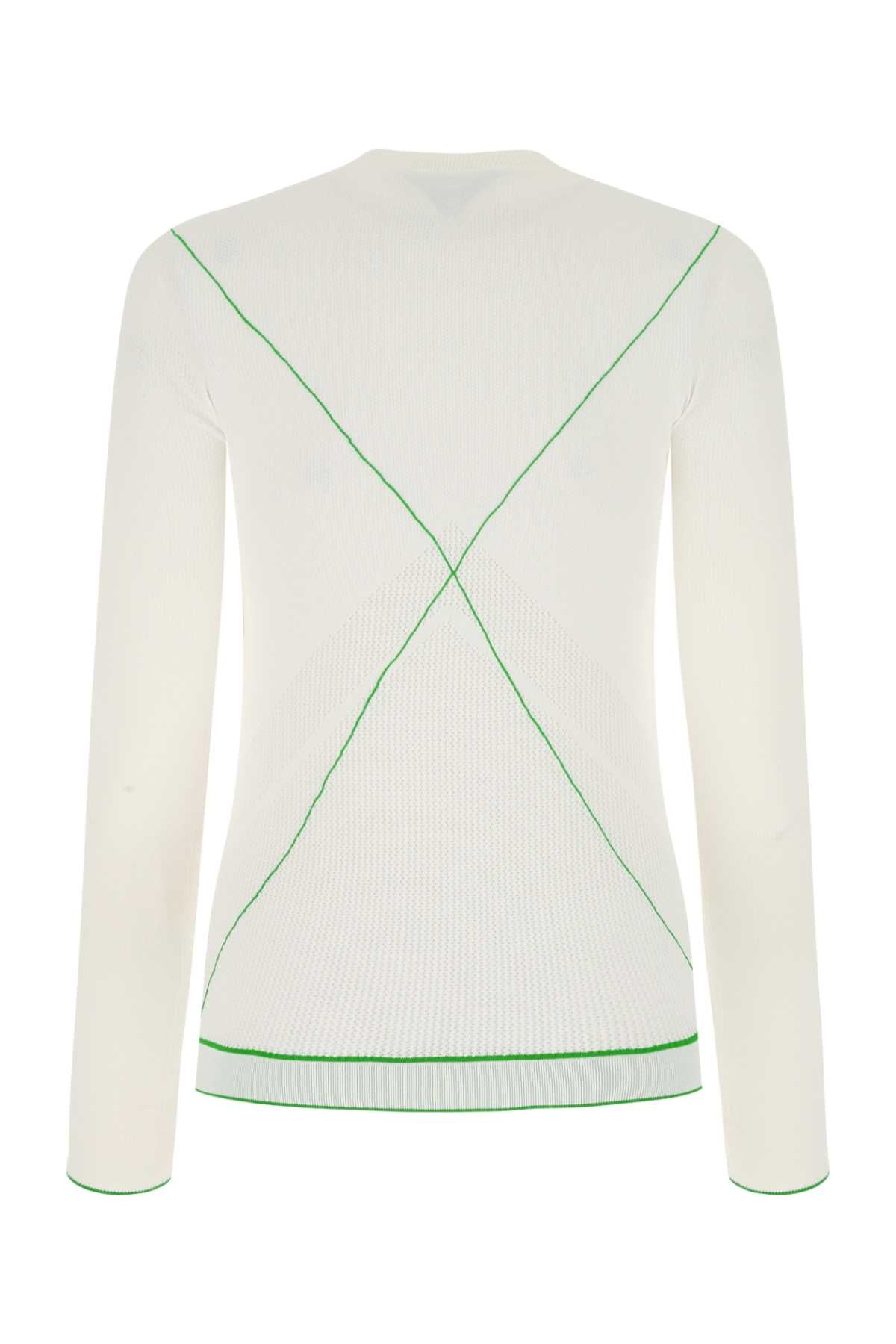 Bottega Veneta Women White Viscose Blend Sweater - 2