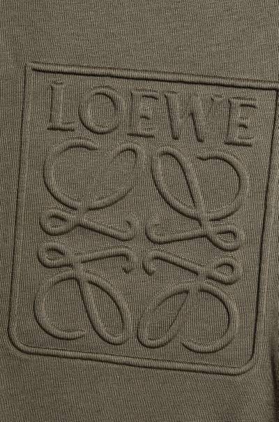 Loewe Debossed Anagram T-shirt in cotton outlook