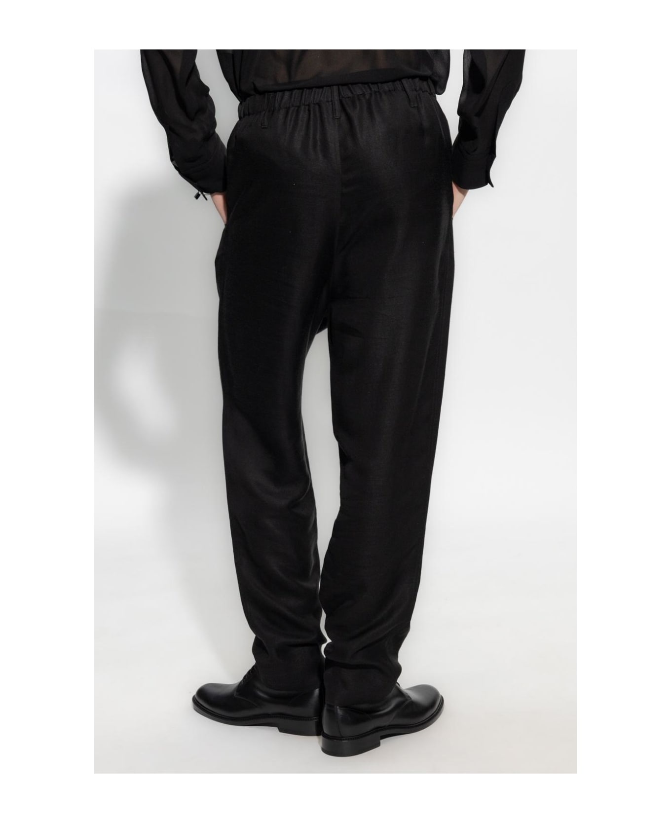 Trousers With Tapered Legs - 2