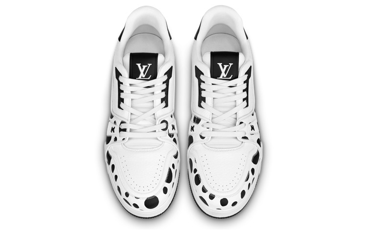 LOUIS VUITTON x YAYOI KUSAMA Sneaker 'White Black' 1AB8JL - 3