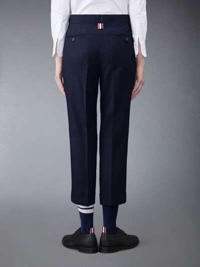 Thom Browne Super 120's wool twill slim-fit trousers outlook