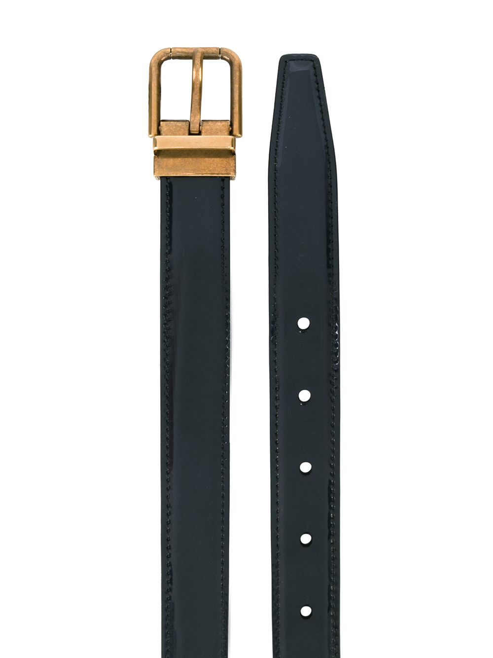 gold buckle belt - 2