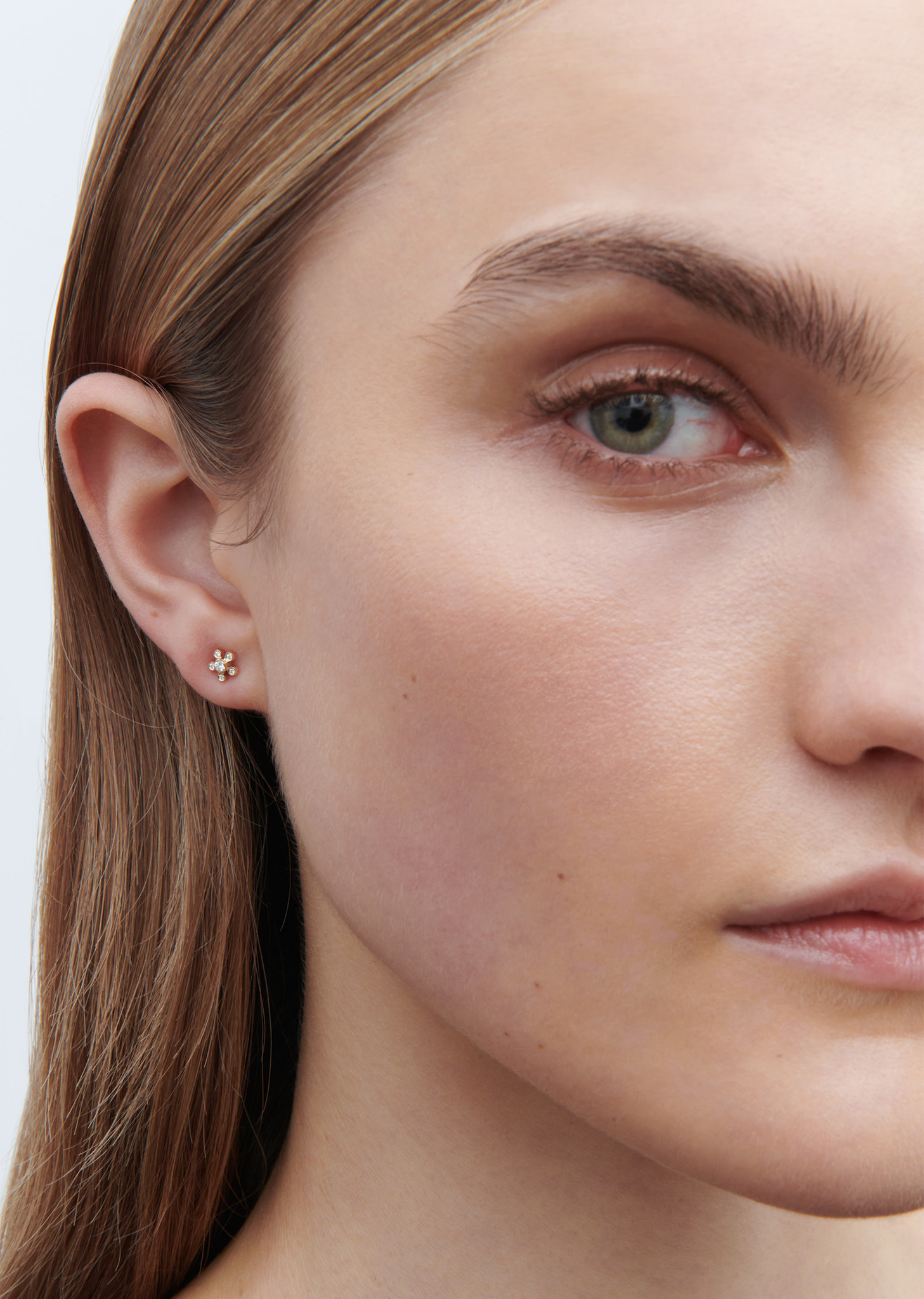 Petit Soleil de Fleur Earring, Single - 3