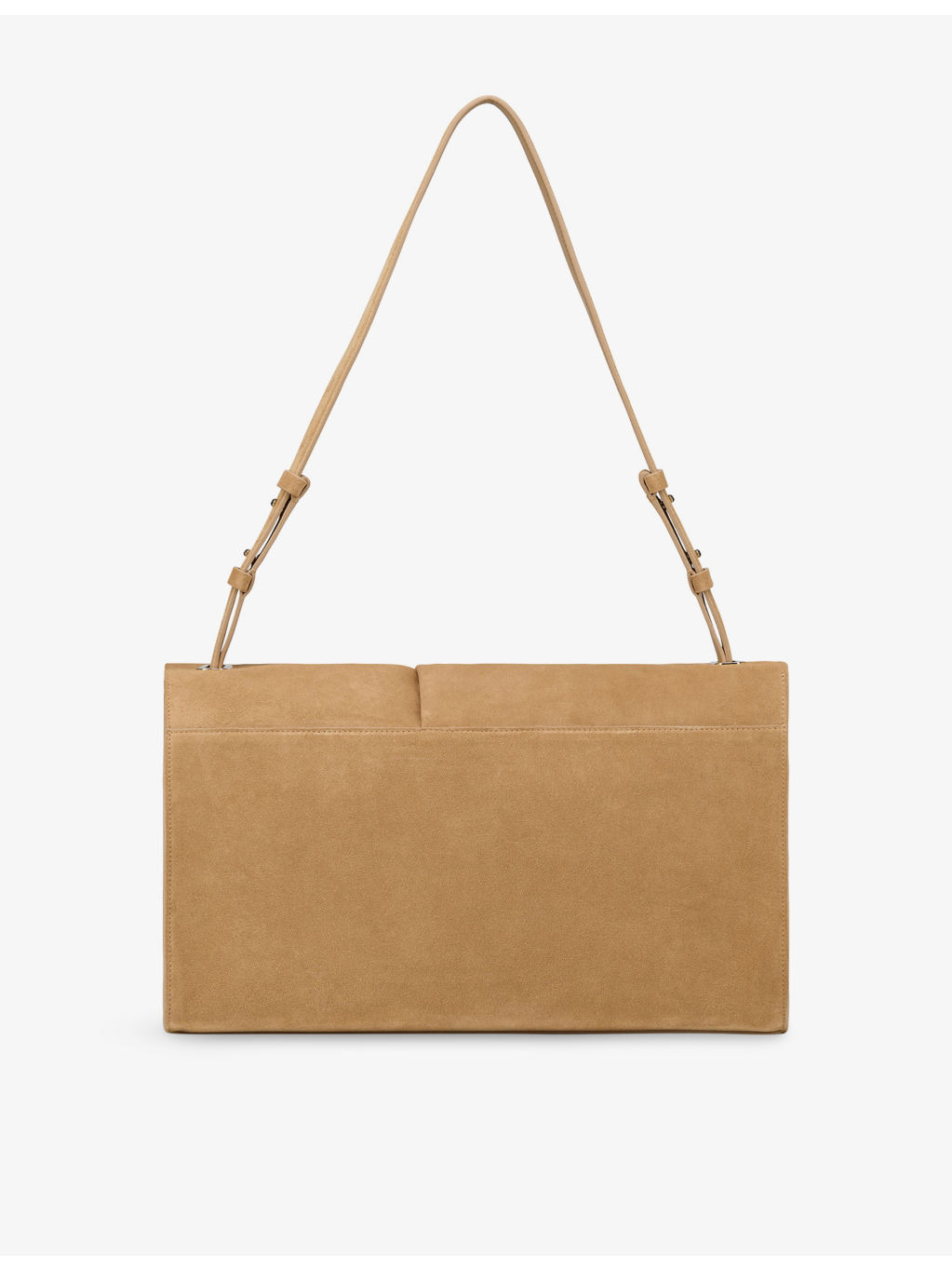 Baggy Large Leather Shoulder Bag - 5