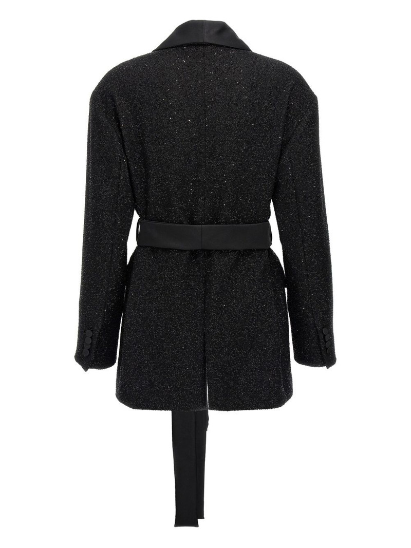 Max Mara PAU Wool-blend jacket with micro-sequins outlook