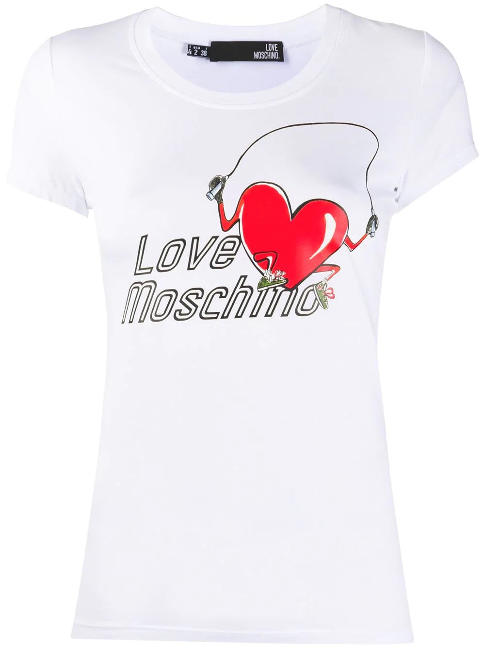 logo graphic print T-shirt - 1