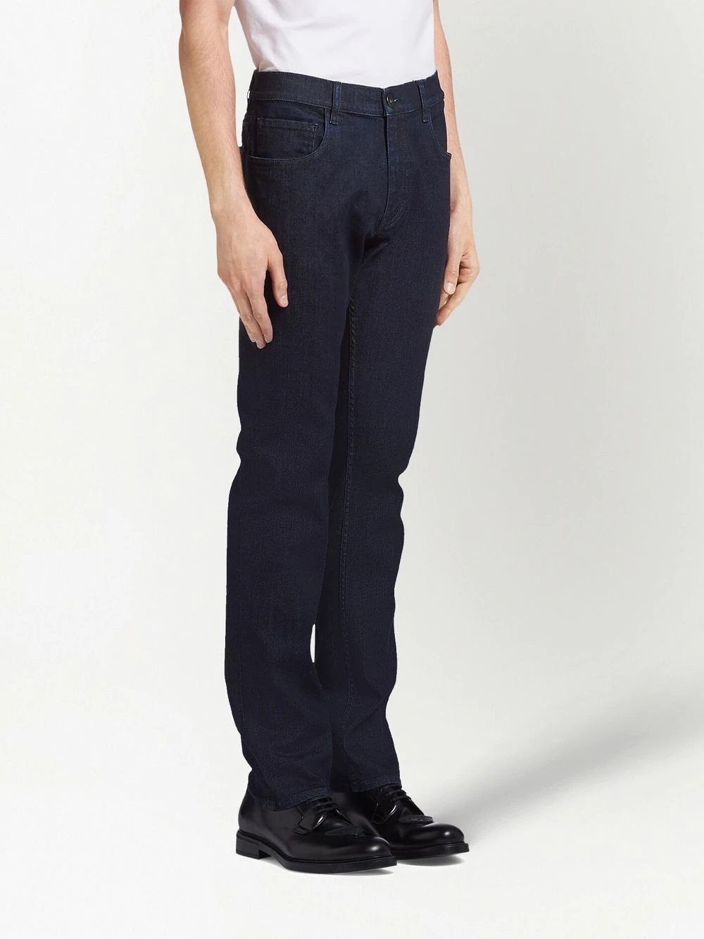 mid-rise slim-cut jeans - 3