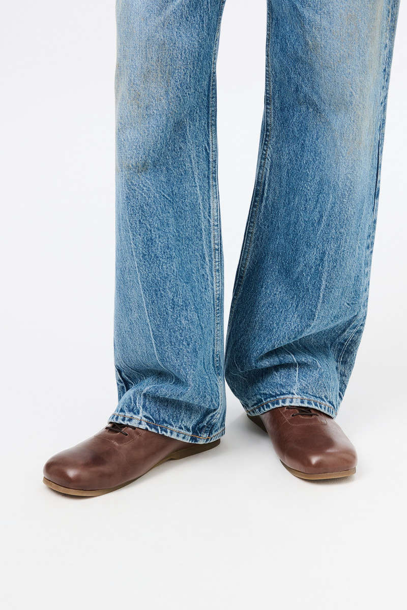 Sneak In Castagno Satin Bovine 5