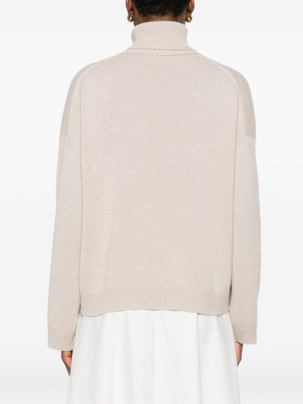turtleneck cashmere sweater - 4