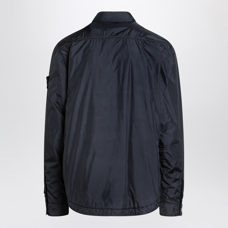 Stone Island Navy Blue Nylon Shirt Jacket Men - 2