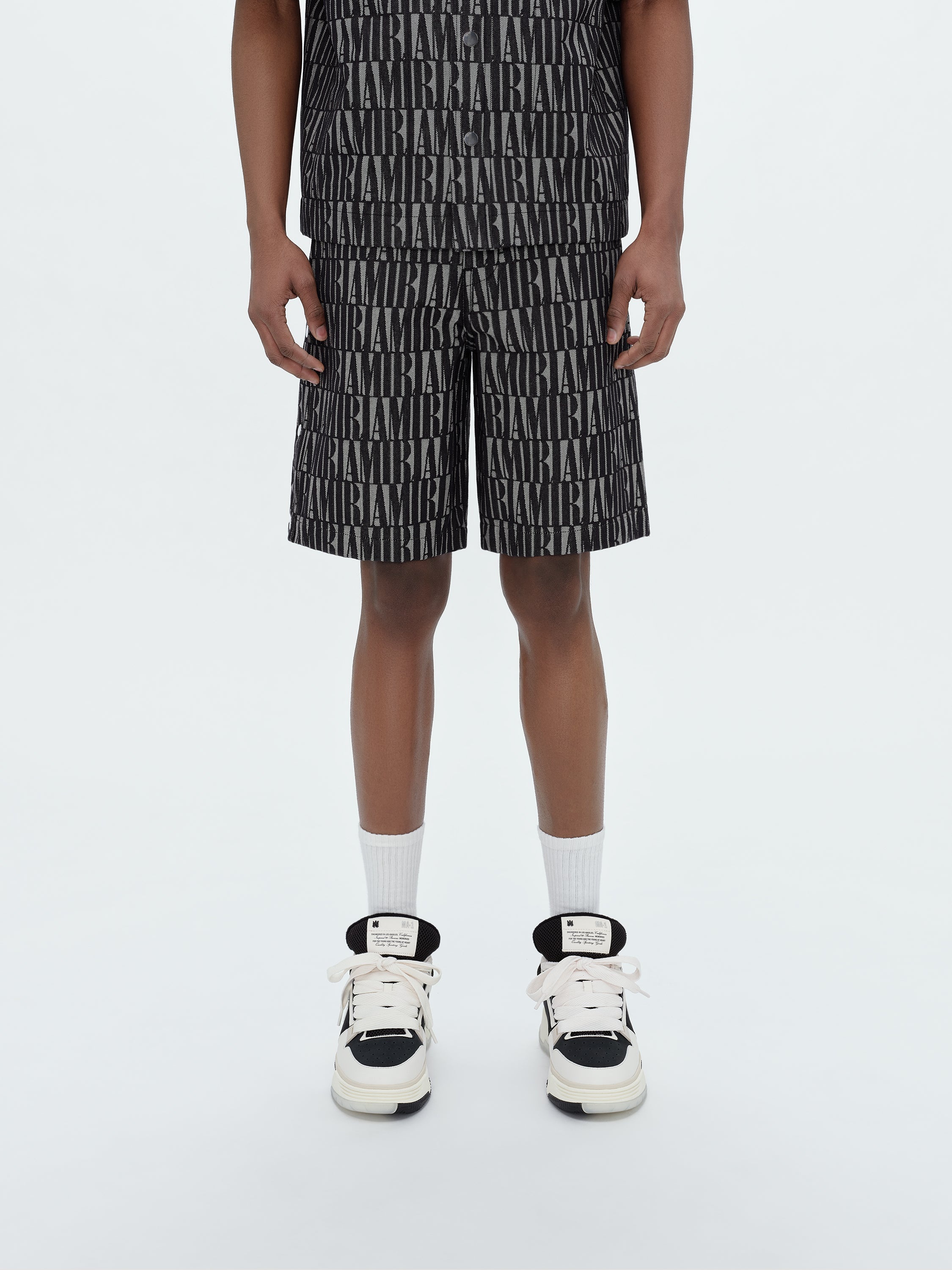AMIRI JACQUARD SNAP OFF SHORT - 3