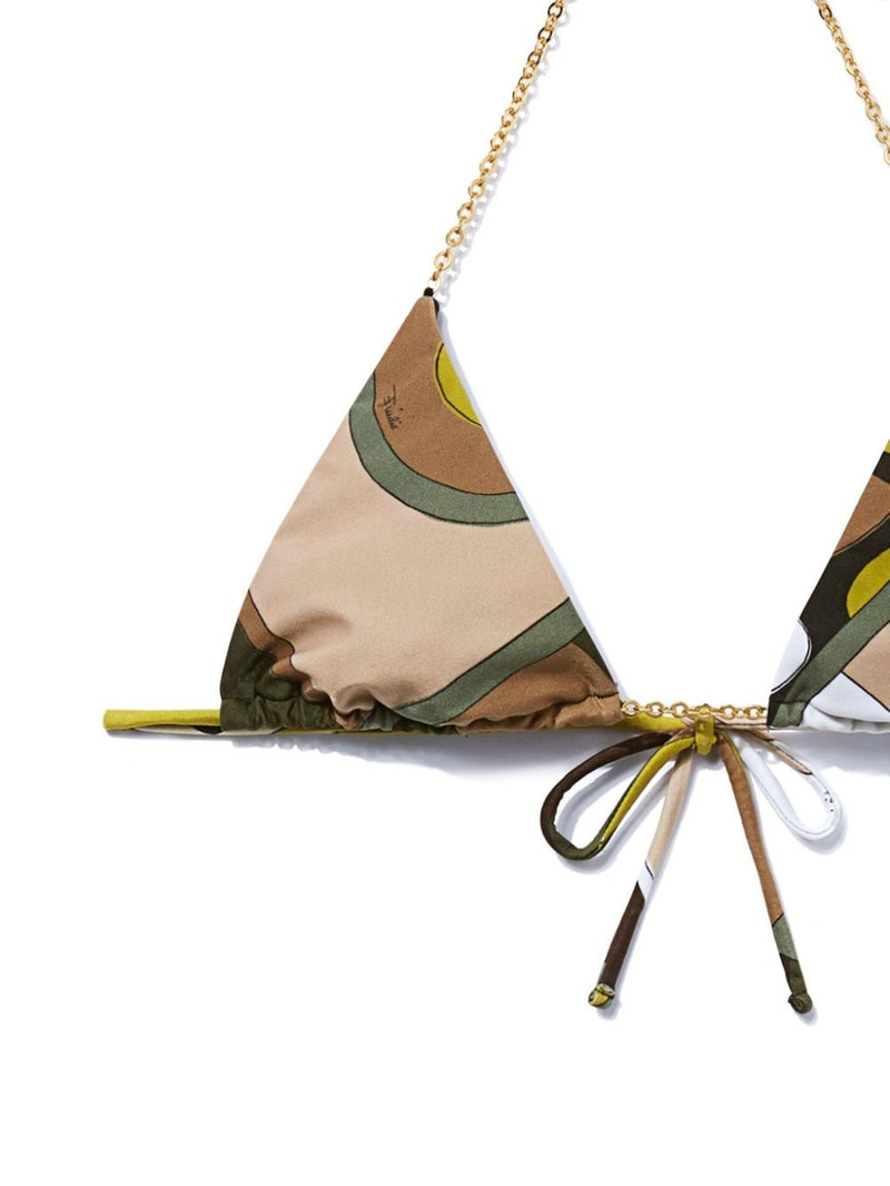 PUCCI Vivara-print bikini top outlook