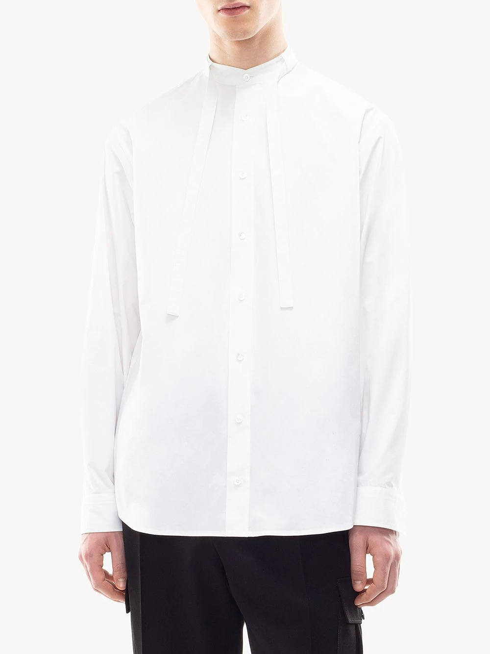 Grandad neck tie shirt - 3