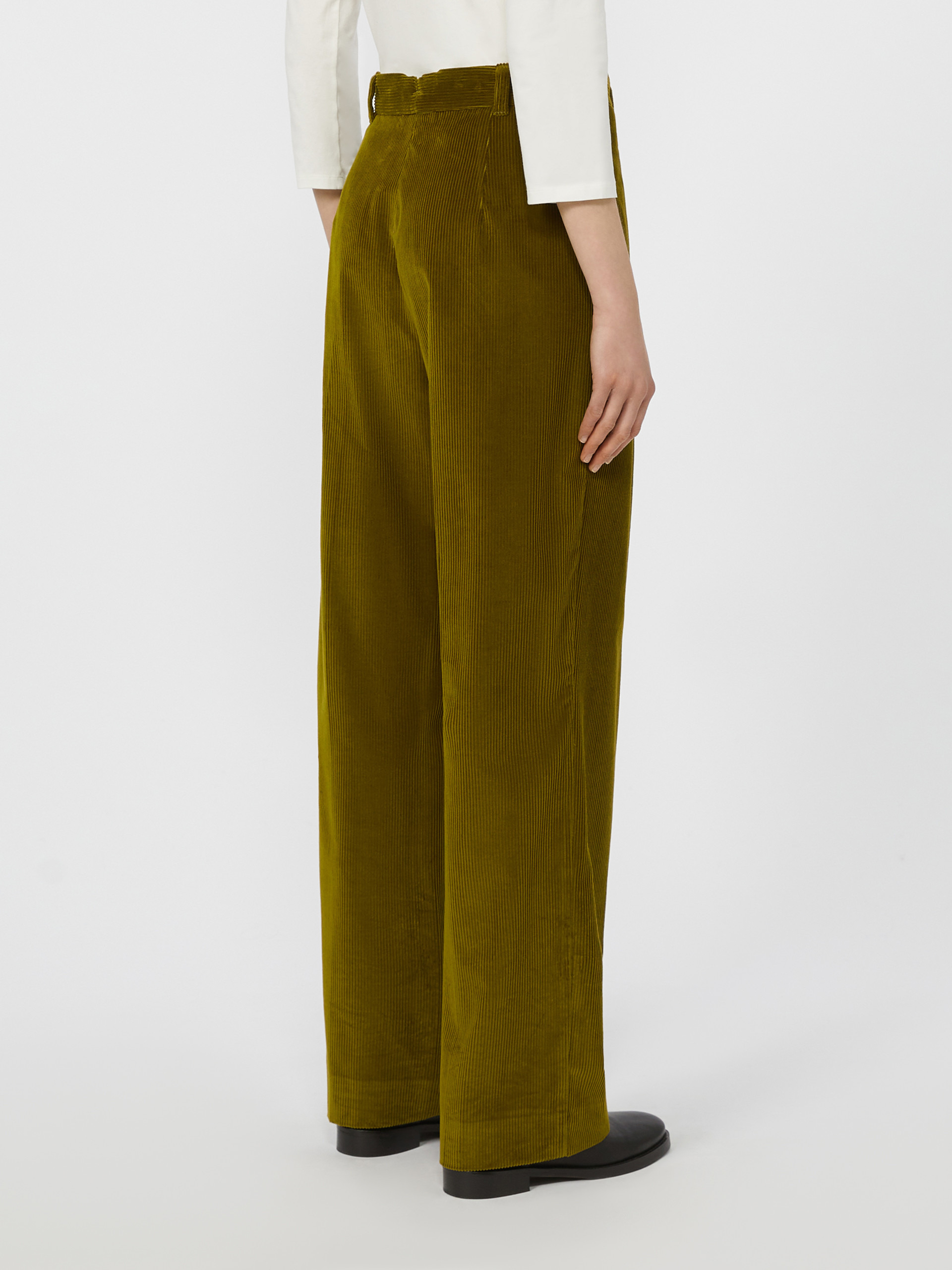 ORDINE Cotton velvet trousers - 4