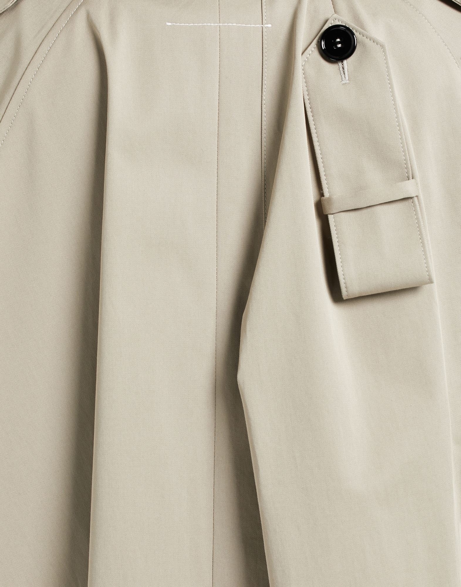 Long trench coat with hanging sleeves - 6