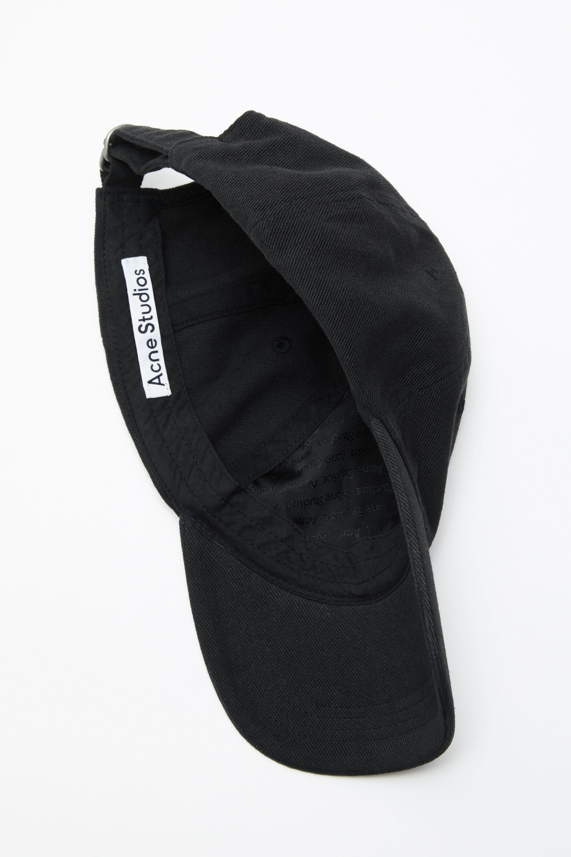 Twill logo cap - Black - 4