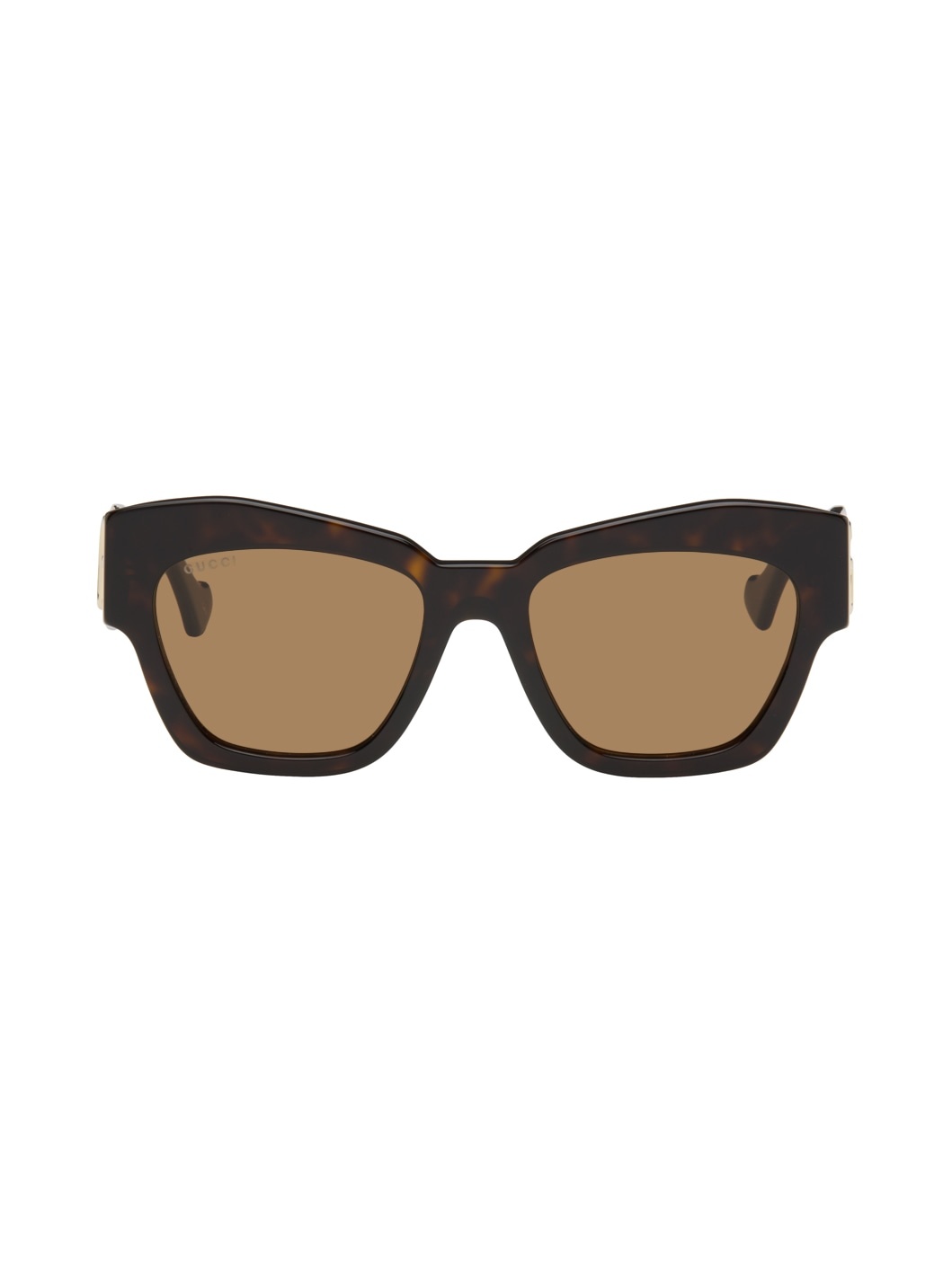 Tortoiseshell Cat-Eye Sunglasses - 1