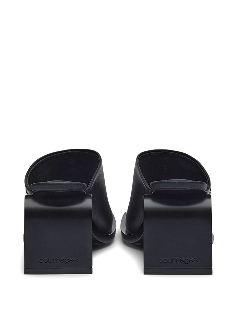 Stream 75mm leather mules - 3