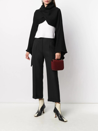 Ports 1961 Fully Fashioned turtle neck cape outlook