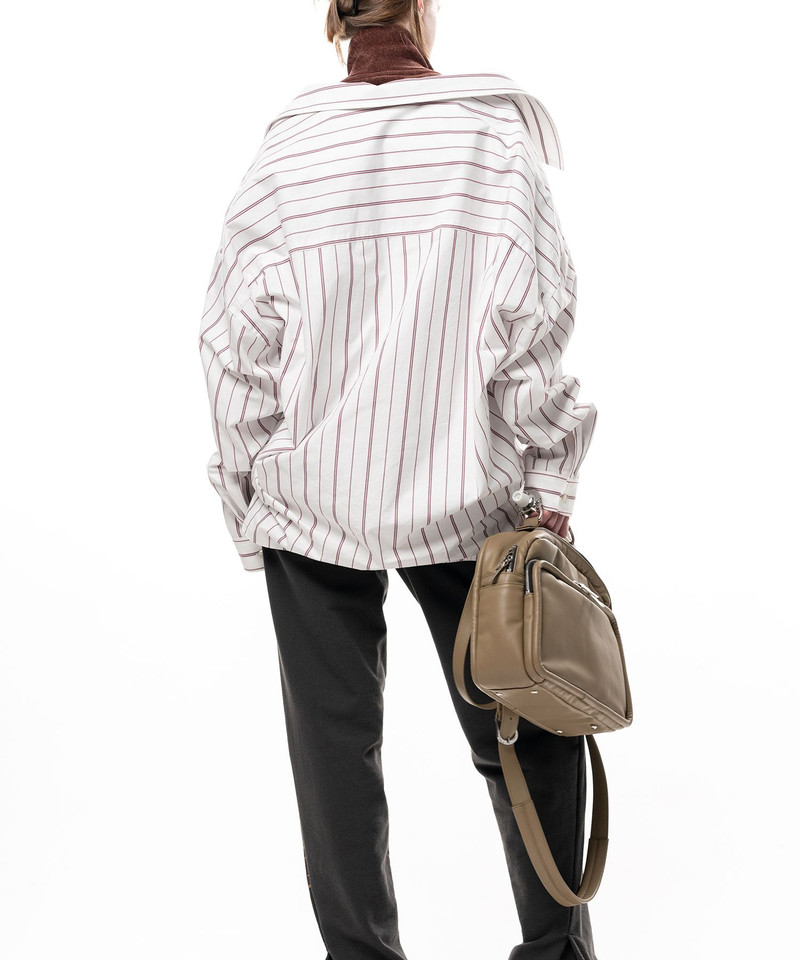 Shifted Layer Stripe Shirt 5