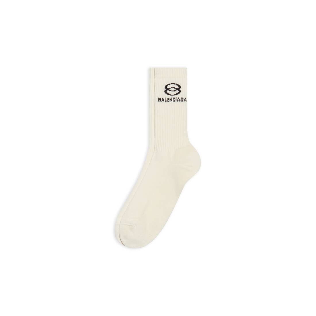 Men's Unity Tennis Socks in Beige - 2