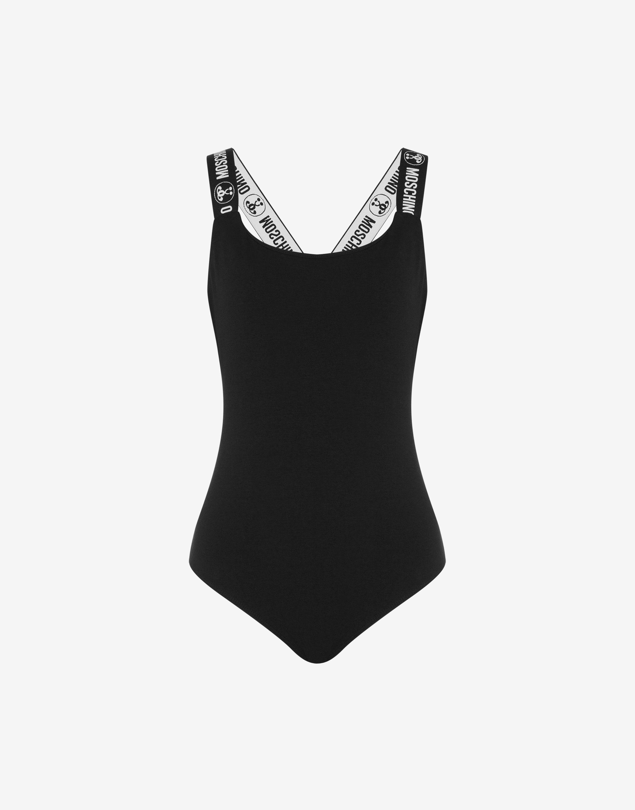 DOUBLE QUESTION MARK JERSEY BODYSUIT - 1