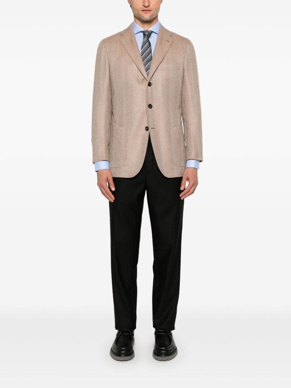 virgin wool trousers - 2