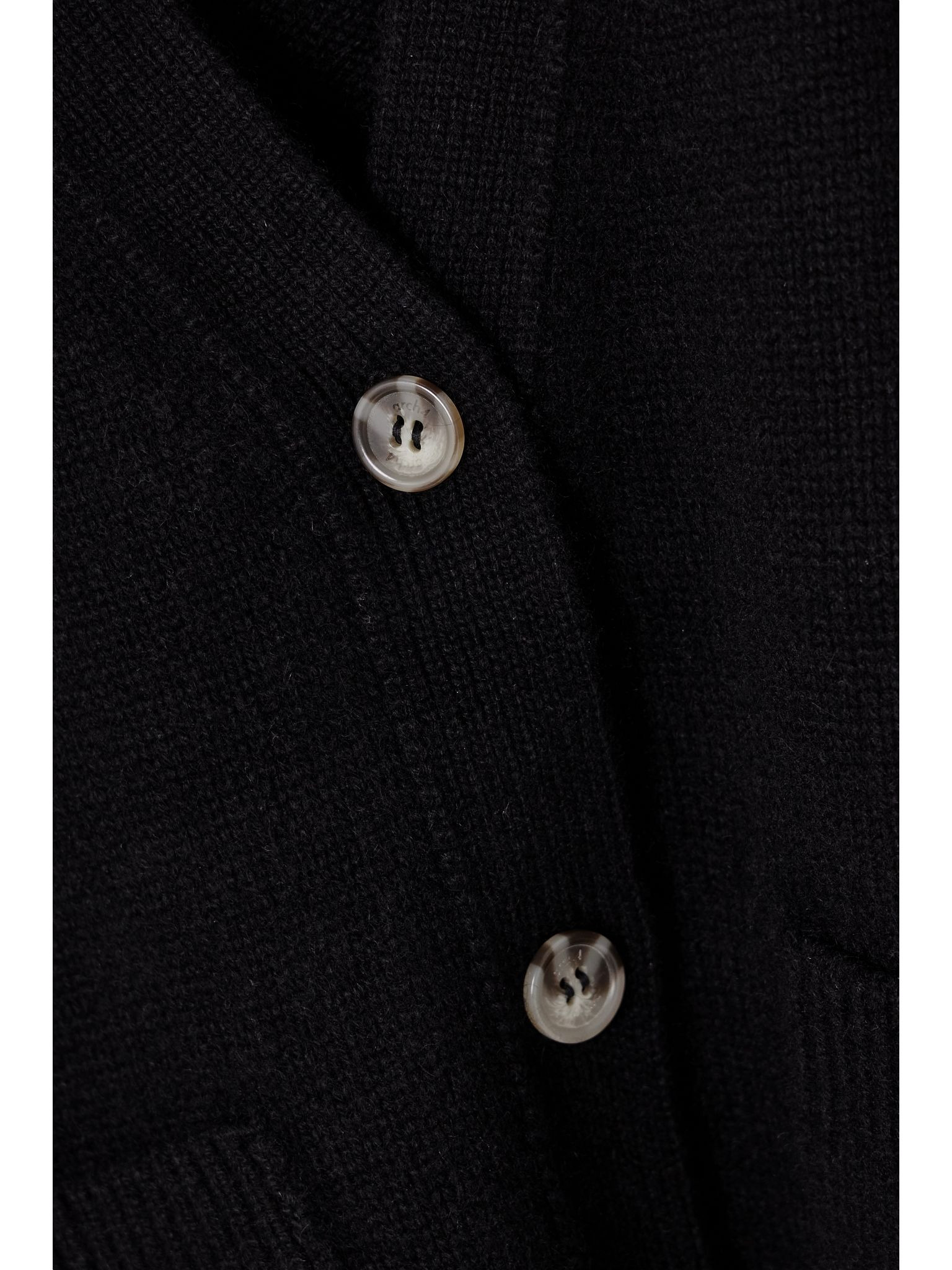 Janelle cashmere cardigan Black - 4