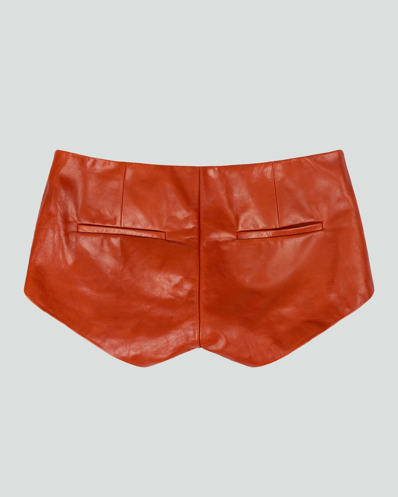 PUPPY LEATHER SHORT COPPER - 2