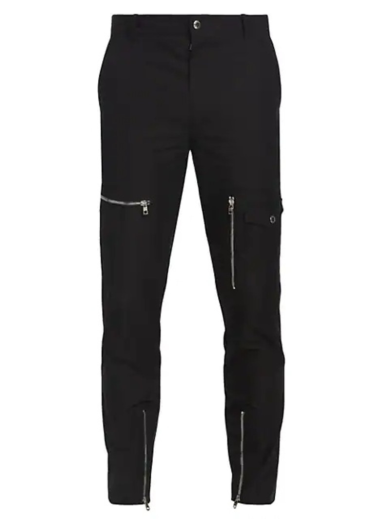 Zipper Cargo Pants 1
