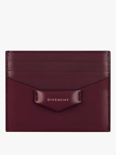 Givenchy ANTIGONA CARD HOLDER IN BOX LEATHER outlook