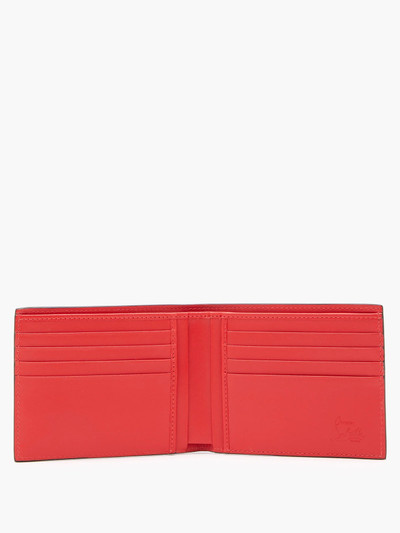 Christian Louboutin Coolcard monogram-plaque leather bi-fold wallet outlook