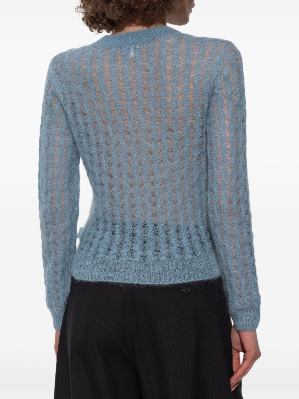 mohair-blend jumper - 4