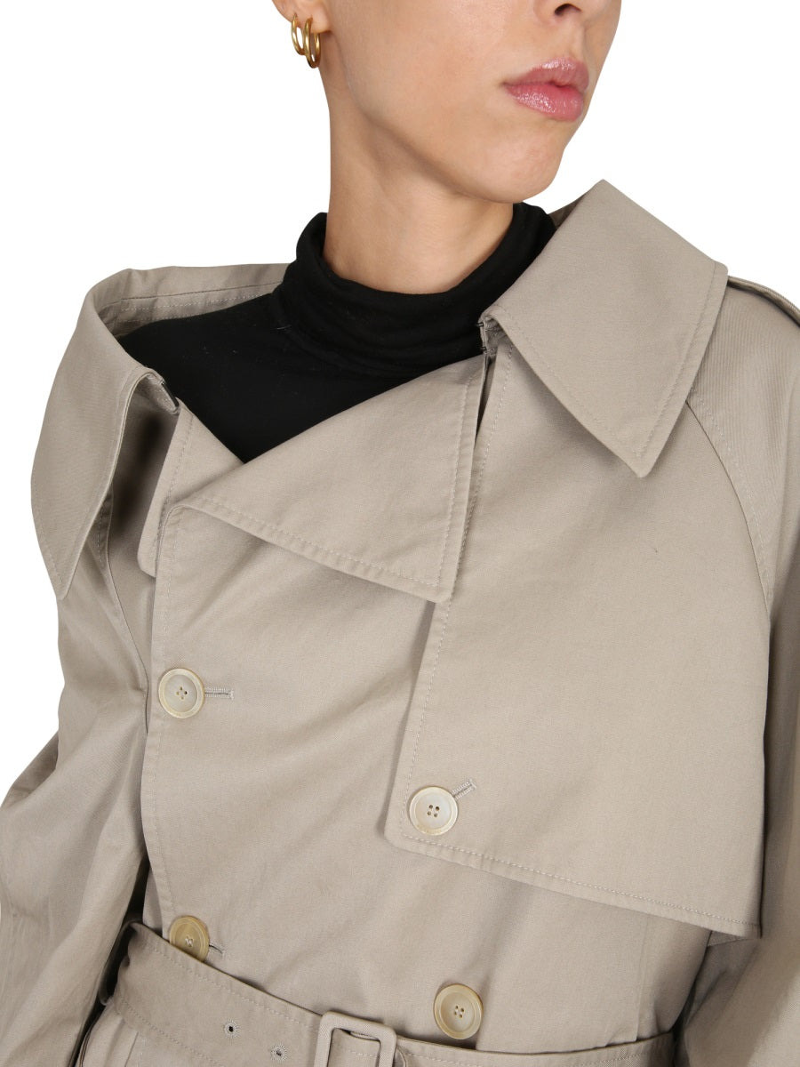 Balenciaga Women Trench "Off The Shoulder" - 3