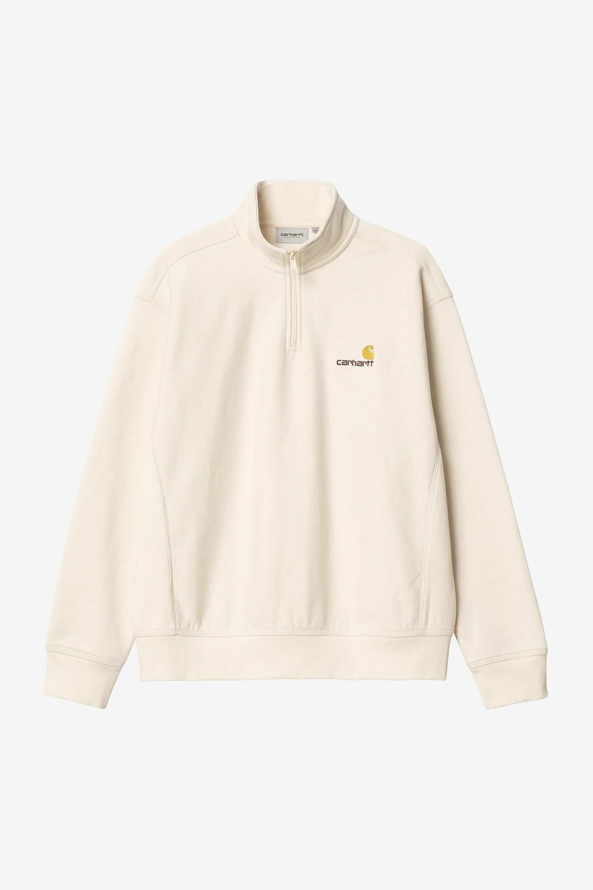 Half Zip American Script Sweatshirt - 1