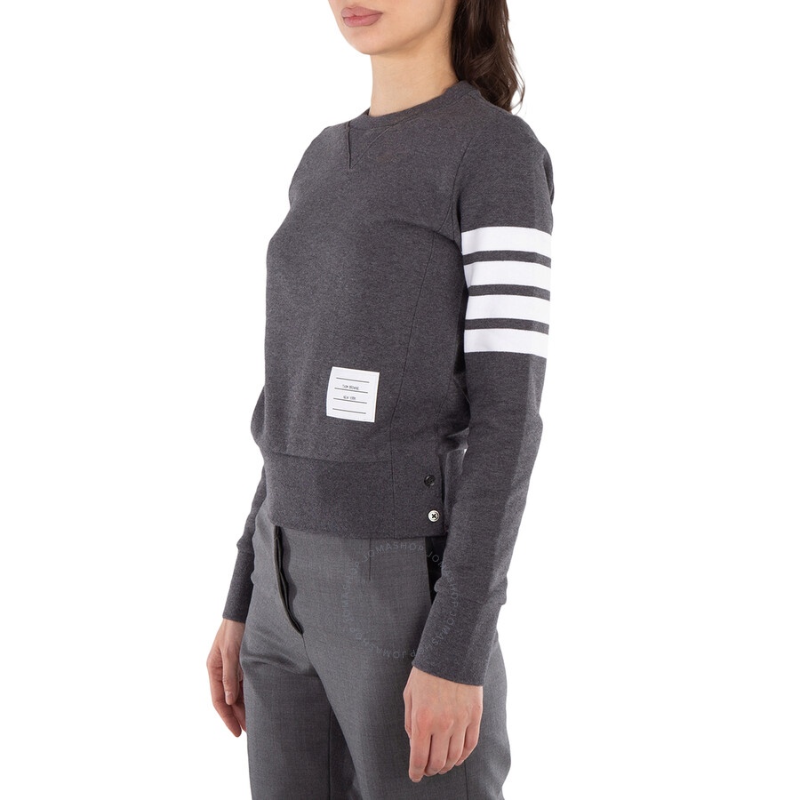 Thom Browne Four-Bar Stripe Cotton Sweatshirt - 2
