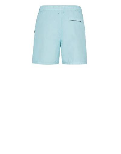 Stone Island B0946 BRUSHED NYLON_GARMENT DYED AQUA outlook