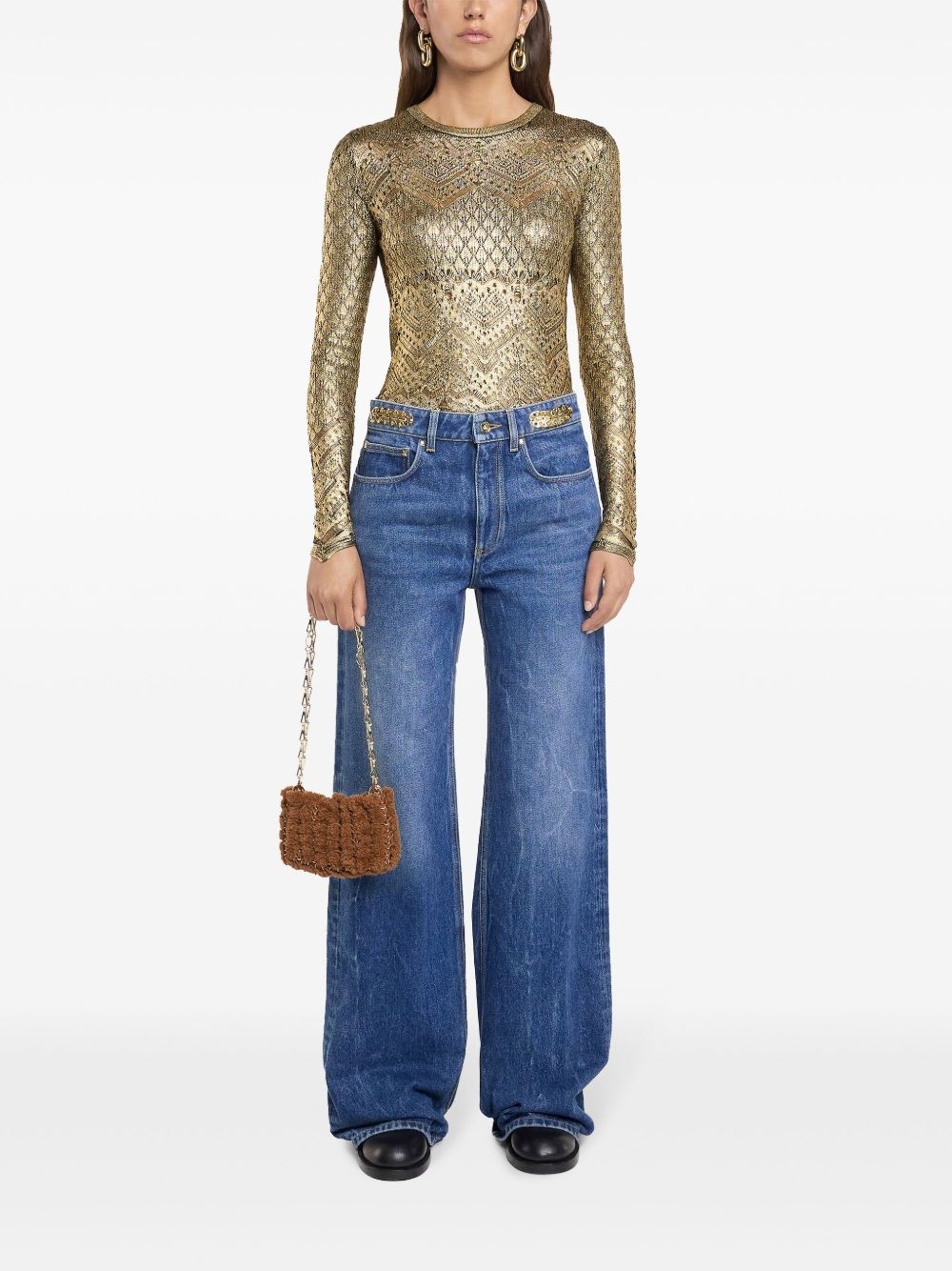 1969 Nano shearling shoulder bag - 2