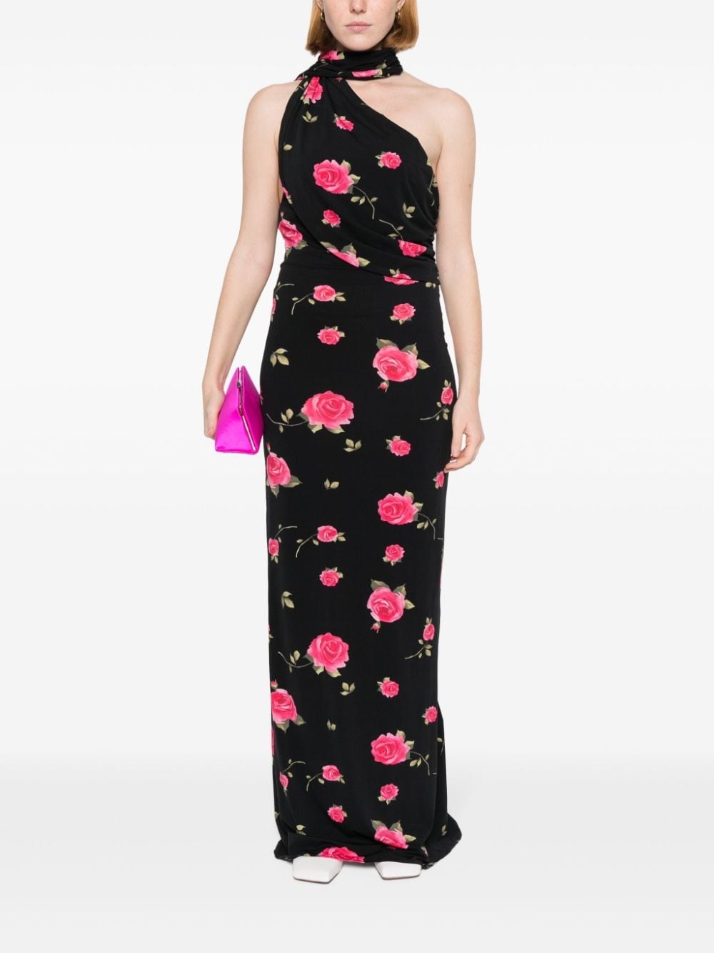 wrap maxi dress - 2