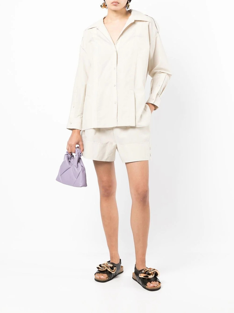 3.1 Phillip Lim elasticated above-knee shorts outlook