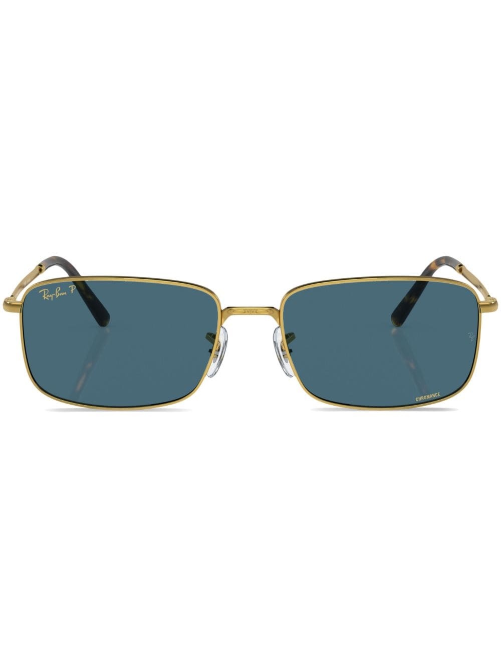 tinted-lenses square-frame sunglasses - 1