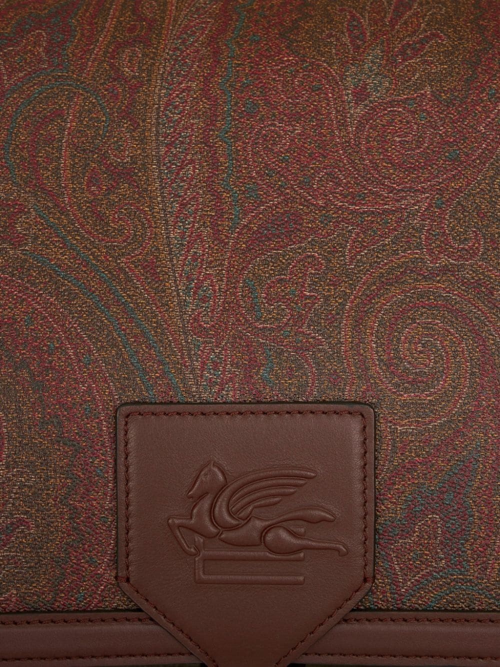 Etro Essential bandana-print crossbody bag - 5